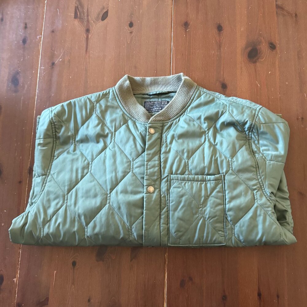 Quilted J. Crew jacket